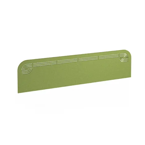 Offset Acoustic Desktop Screen - 1600 - Fruit Green
